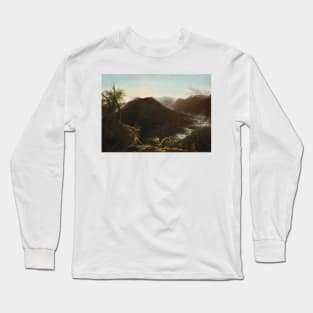 Sunrise in the Catskills by Thomas Cole Long Sleeve T-Shirt